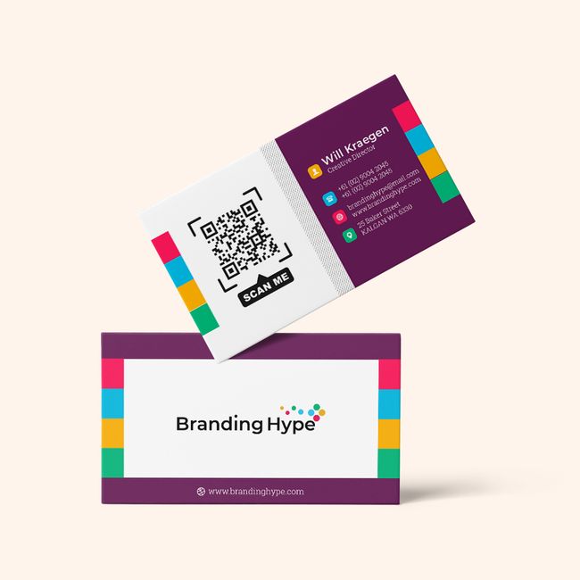 Custom printed business cards